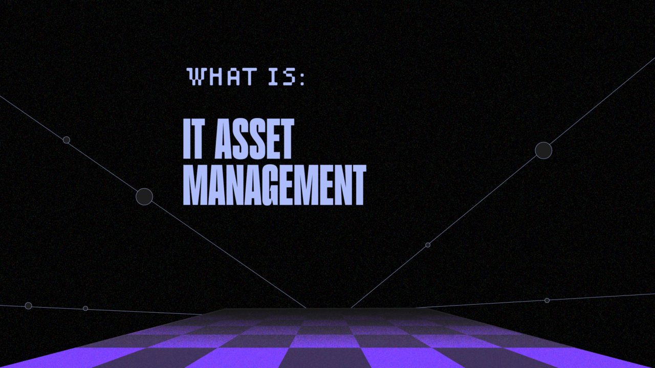 an image of the title of the piece, what is IT asset management